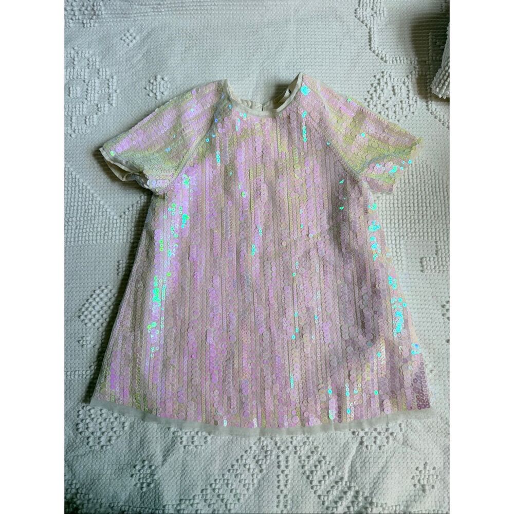 H&M Iridescent Sequin Toddler Dress Size 2